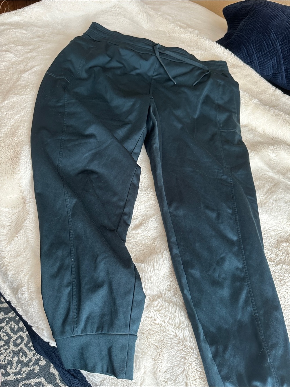 32 Degrees Women's Black Drawstring Track Joggers